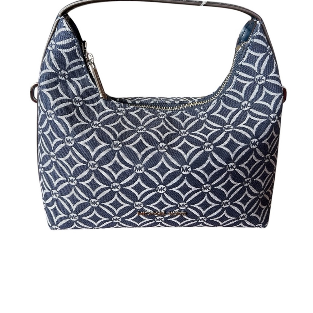 🔥OUT OF STOCK🔥Michael Kors Ember Small Logo Jacquard  Messenger Bag NWT